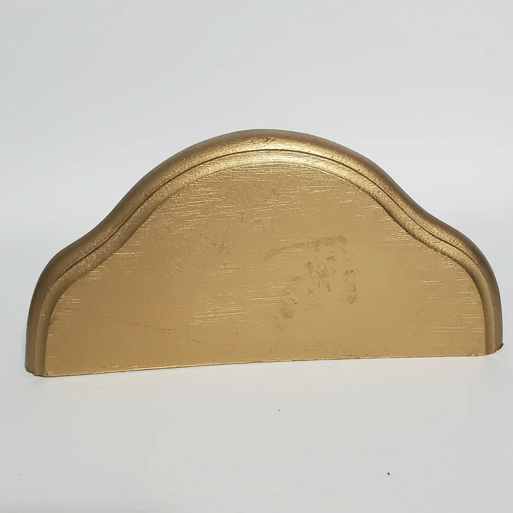 Vintage Syroco Elegant Gold Wall Shelf - Picture 3 of 6